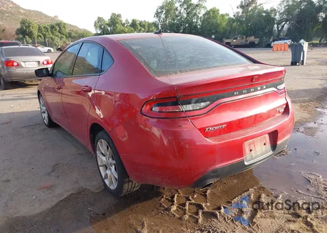 2013 Dodge Dart Rallye z USA, uszkodzony, nr VIN 1C3CDFBH2DD698928